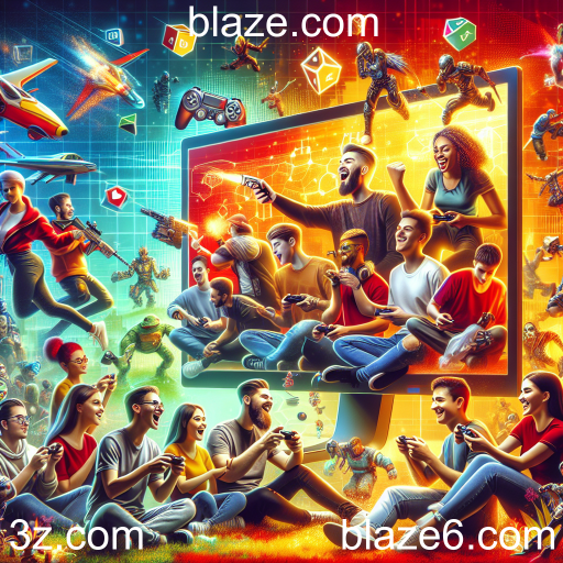 Explorando o Mundo dos Jogos em Blaze.com